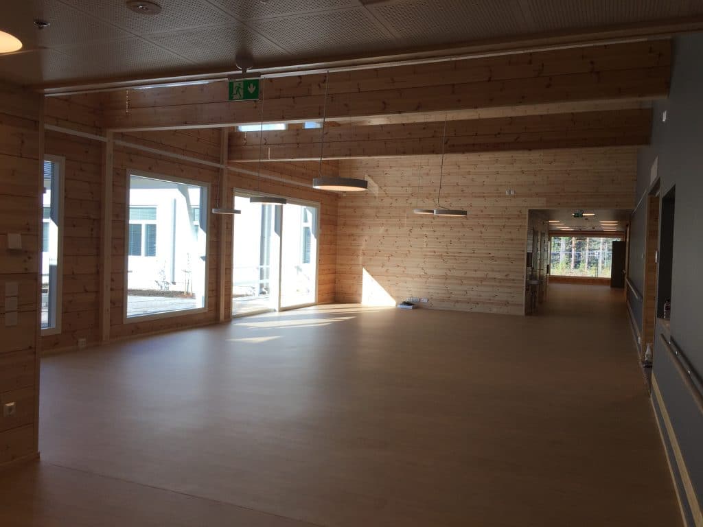 Ruoveden palvelutalon sisätiloja